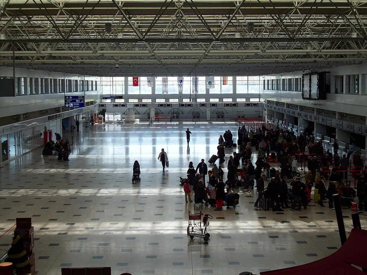 International Terminal 1 at Antalya Airport