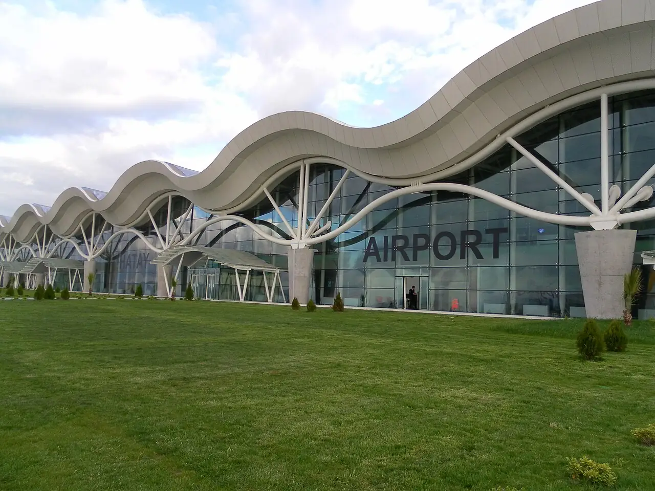 Terminal building at Hatay Airport